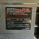 Sony Cd Md Cassette Deck Cfd-S10