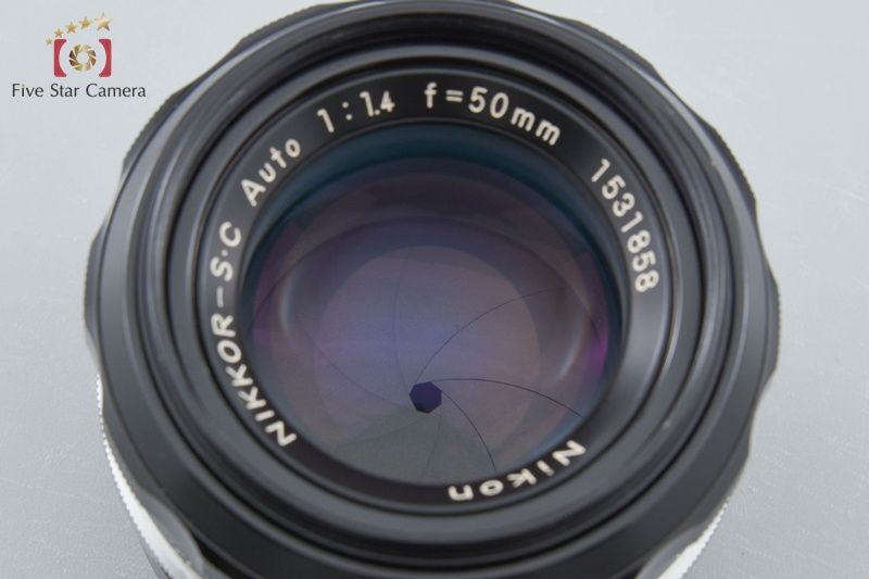 Nikon Lens (Single Focus) Nikkor-S.C Auto F/1.4