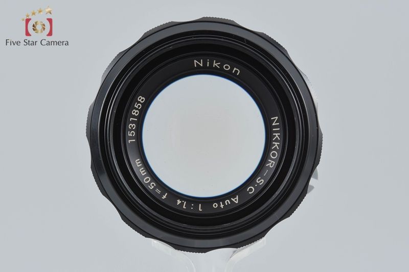 Nikon Lens (Single Focus) Nikkor-S.C Auto F/1.4