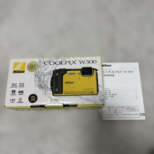 Nikon Compact Digital Camera 4K Coolpix W300