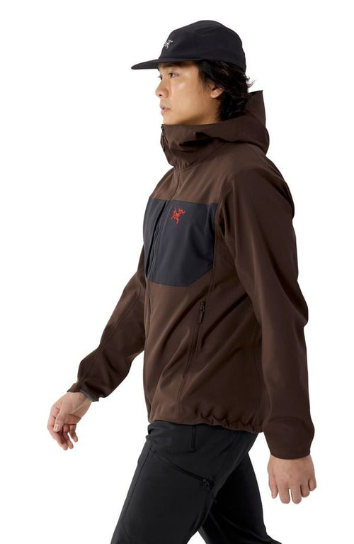 Jumper Blouson Arcteryx Gamma Mx Hooded Jacket Carob Black Dynasty