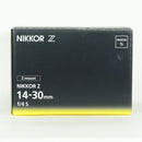 Nikon Lens (Zoom) Nikkor Z 14-30Mm F/4 S