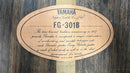 Yamaha Acoustic Guitar L004-Sa7-361 Fg-301B 6