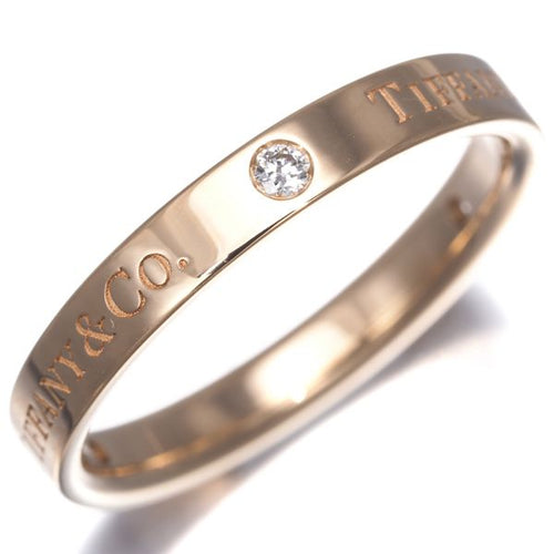 Tiffany Ring 3P 16 K18Pg #196461