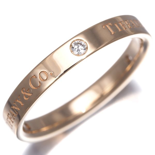 Tiffany Ring 3P 16 K18Pg #196461