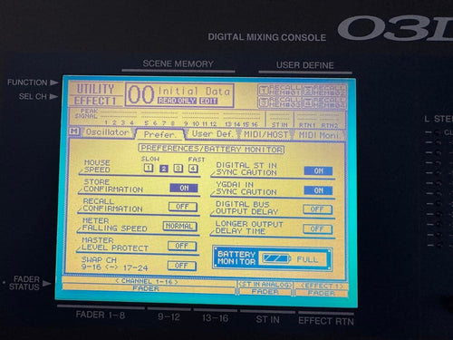 Yamaha Digital Mixer 03D