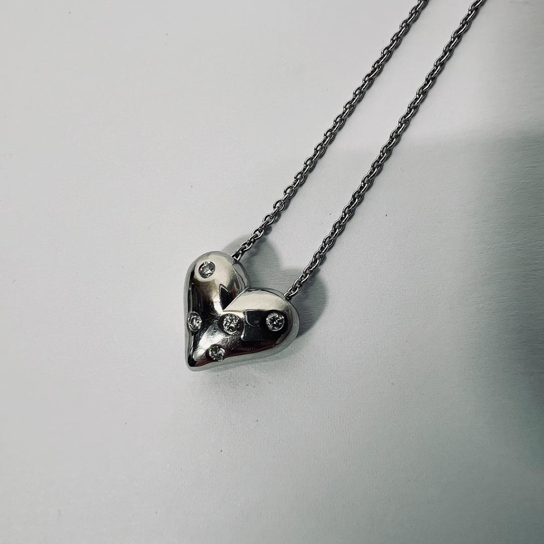 Tiffany Necklaces 5P Pt950 Mbz854