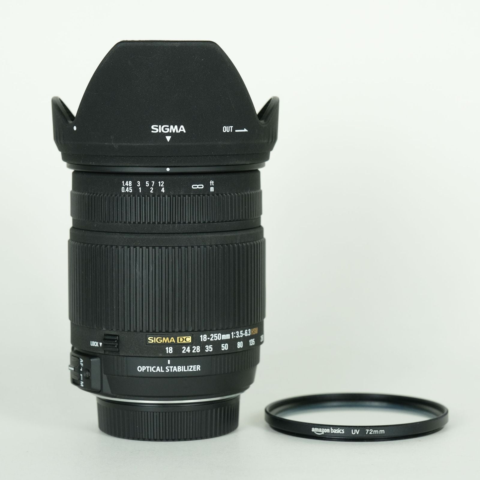 Sigma Lens (Zoom) 18-250Mm F3.5-6.3 Dc Os Hsm F Nikon