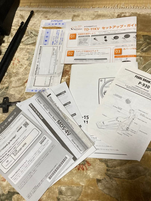 Roland Electronic Drums V-Drums Td-11Kv
