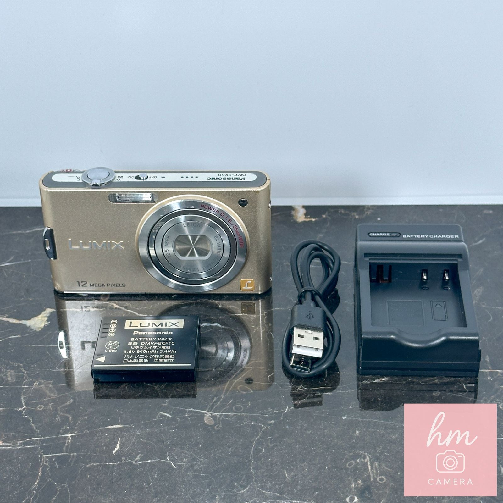Panasonic Compact Digital Camera Lumix Dmc-Fx60 1210 5 Ia