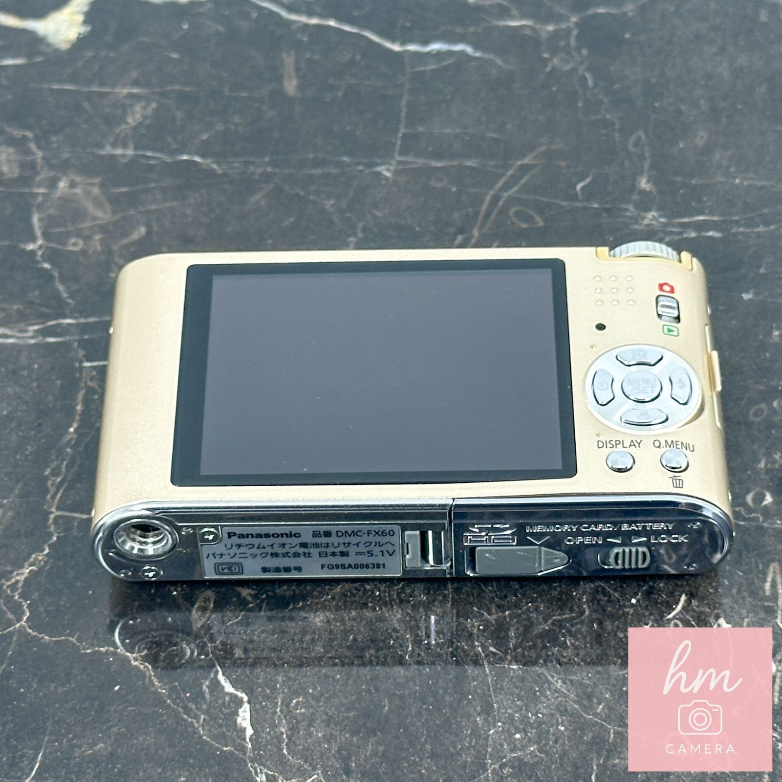 Panasonic Compact Digital Camera Lumix Dmc-Fx60 1210 5 Ia