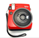 Fujifilm Instant Camera Body Fuji Film Instax Mini 70 Red Cheki