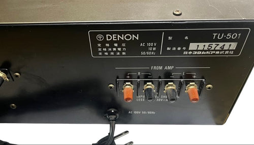 Denon Other Tu-501 Am-Fm Solid State