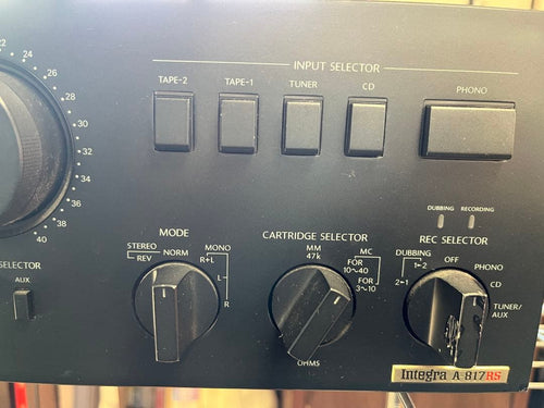 Integrated Amplifiers Onkyo Integra A-817Rs