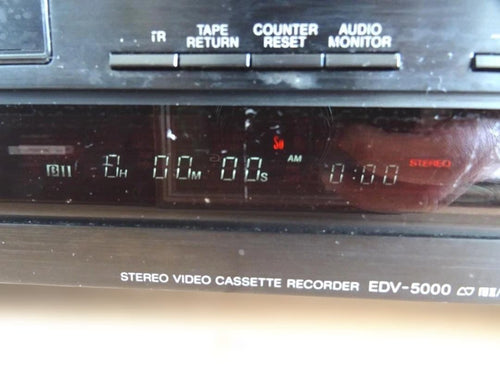 Sony Vhs Players Vcrs Edv-5000