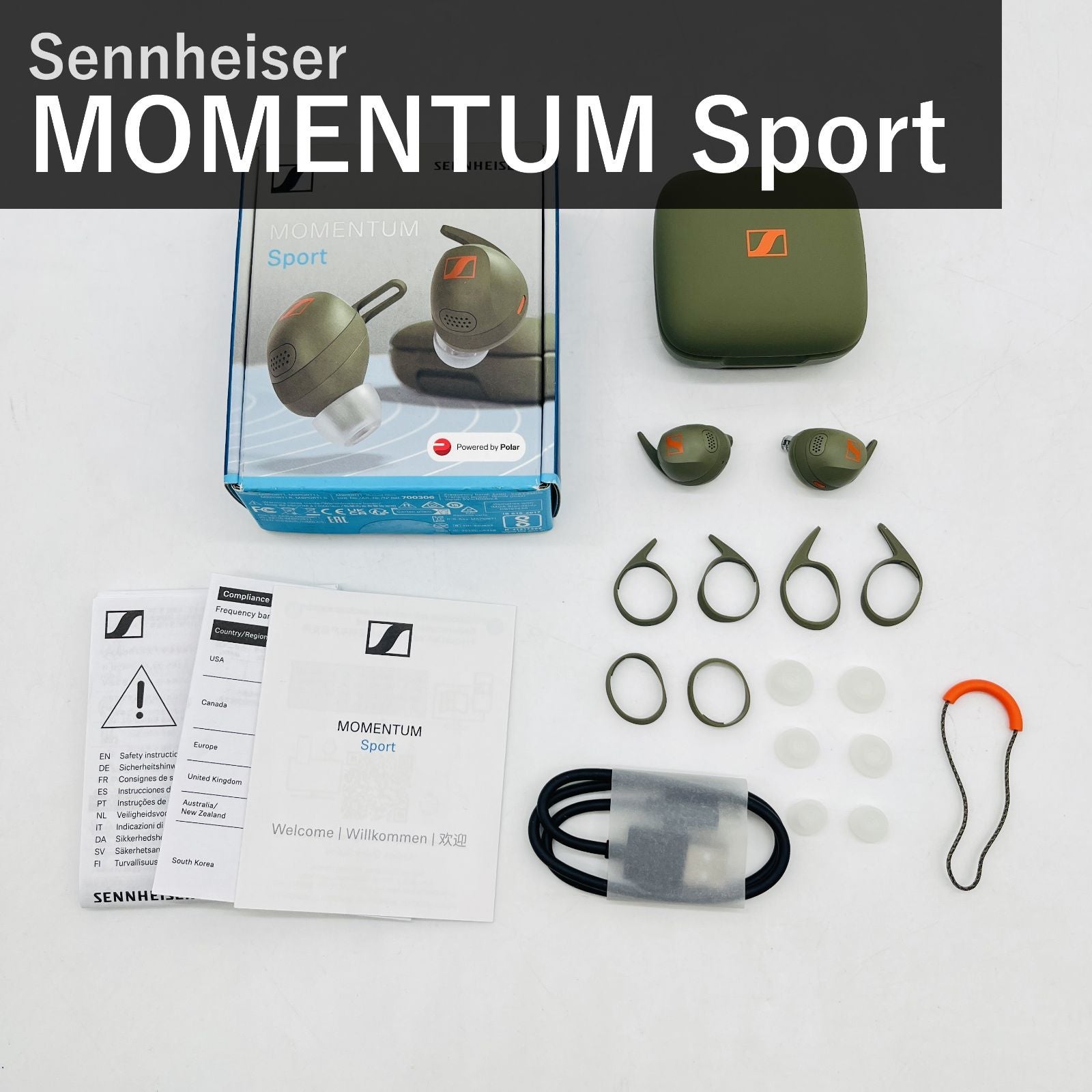 Wireless Earphone Momentum Sport Bluetooth5.2 Ip55