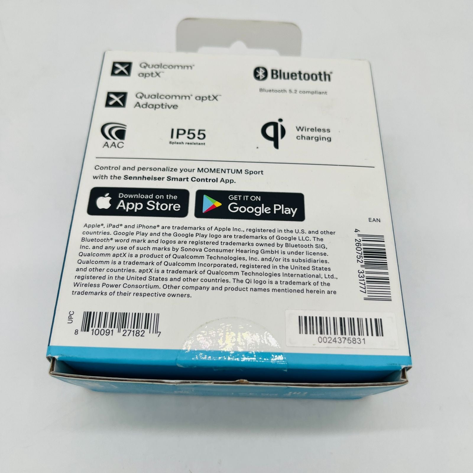 Wireless Earphone Momentum Sport Bluetooth5.2 Ip55