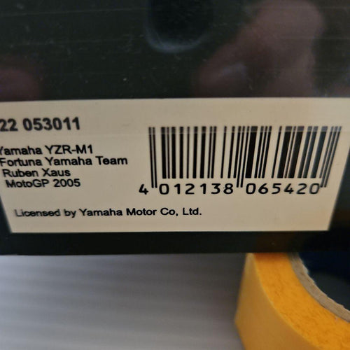 Minichamps Motorcycles 1/12 Minichanps Yamaha Yzr M1
