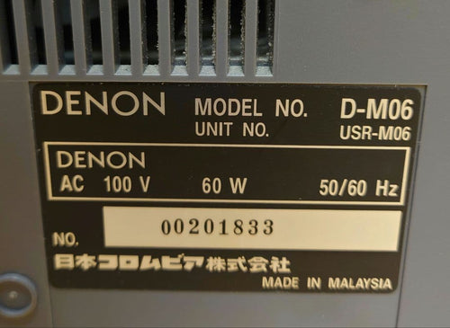 Denon Mini -Component D-M06