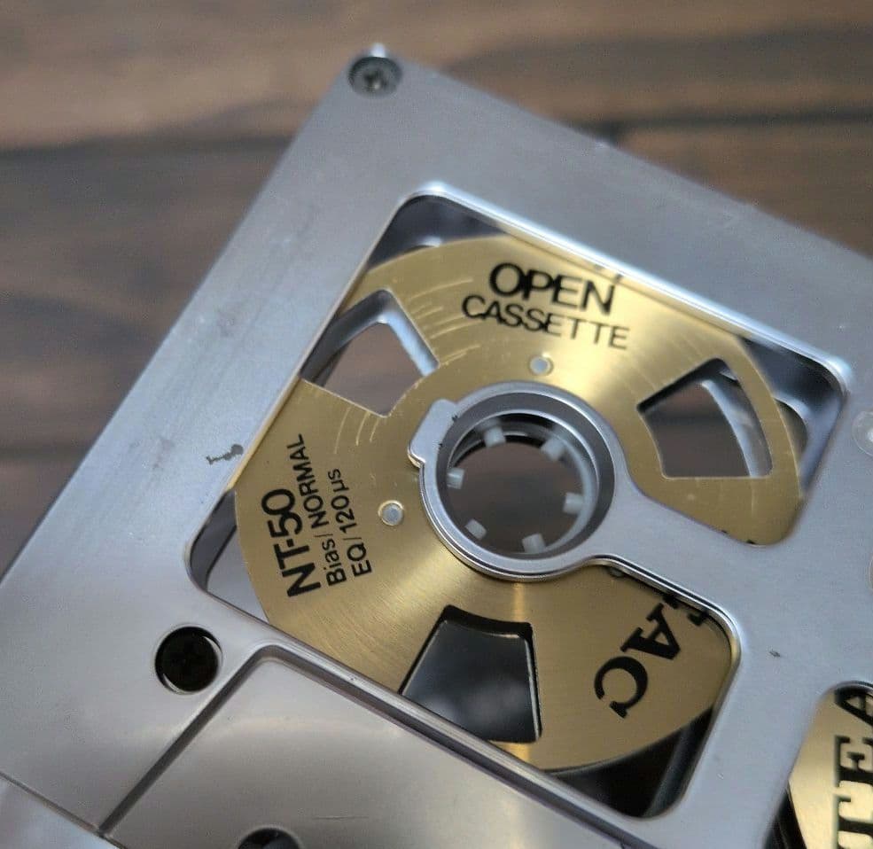 Teac Cassette Tapes Open Rh-1 Nt-50