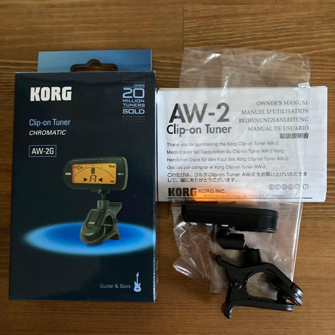 Korg Tuners Aw-2G Clip-On Tuner