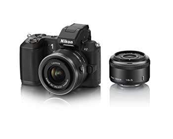 Digital Slr Nikon 1 V2 Nikkor F/1.8 Vr 10-30Mm F/3.5-5.6 N1V2Wlkbk