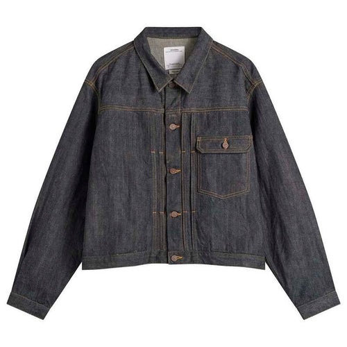 Jumper Blouson Visvim 102Xx Denim Jacket Mud Wash Indigo