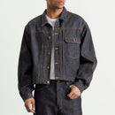 Jumper Blouson Visvim 102Xx Denim Jacket Mud Wash Indigo