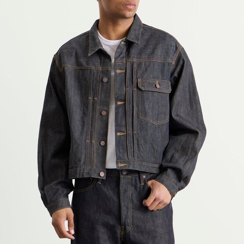 Jumper Blouson Visvim 102Xx Denim Jacket Mud Wash Indigo