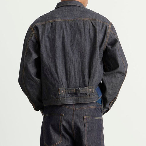 Jumper Blouson Visvim 102Xx Denim Jacket Mud Wash Indigo