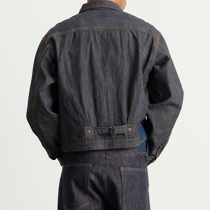 Jumper Blouson Visvim 102Xx Denim Jacket Mud Wash Indigo