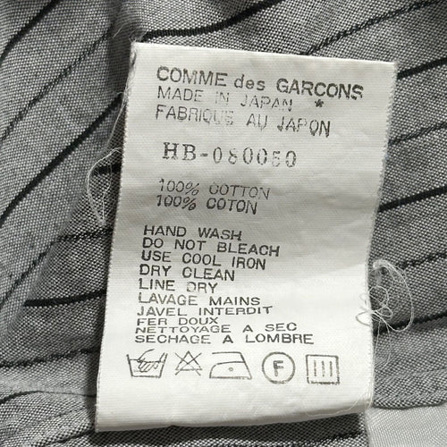 Comme Des Garcons Homme Others 80'S Crescendo Button Stripe Shirt Hb-080050