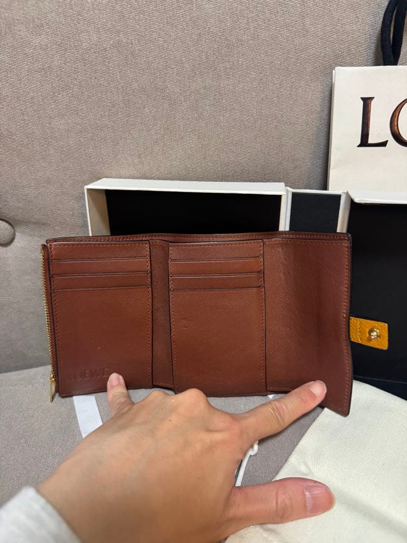 Loewe Trifold Wallets