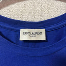 Saint Laurent Short-Sleeve Saintlaurent T S 4701 Bleu Roi
