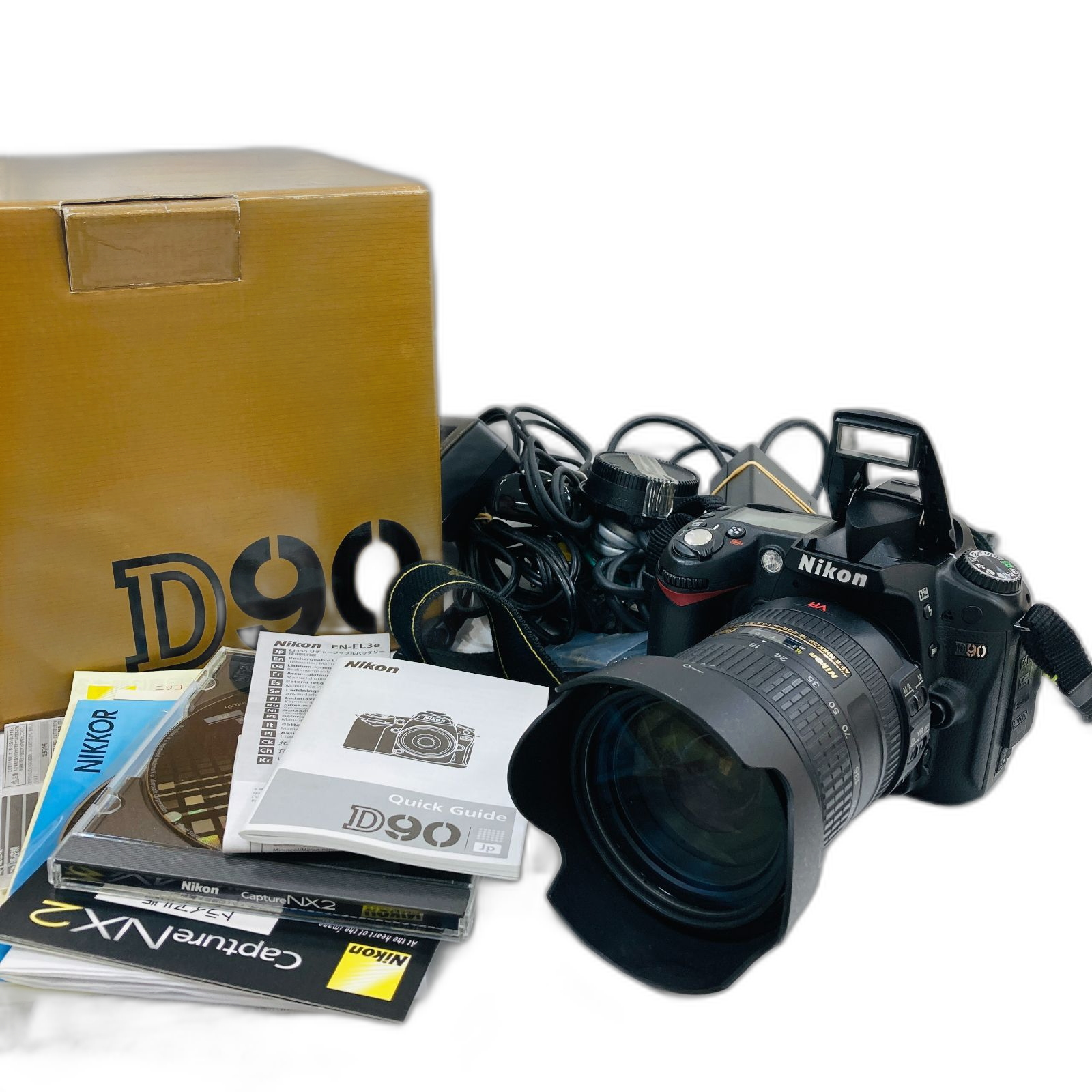 Nikon Digital Slr A D90 Af-S Nikkor 18-200Mm Vr Ii