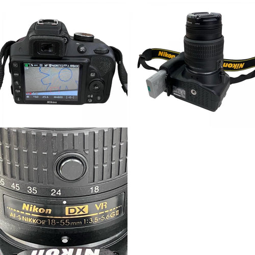 Nikon Digital Slr 186000 18-55Mm D3300
