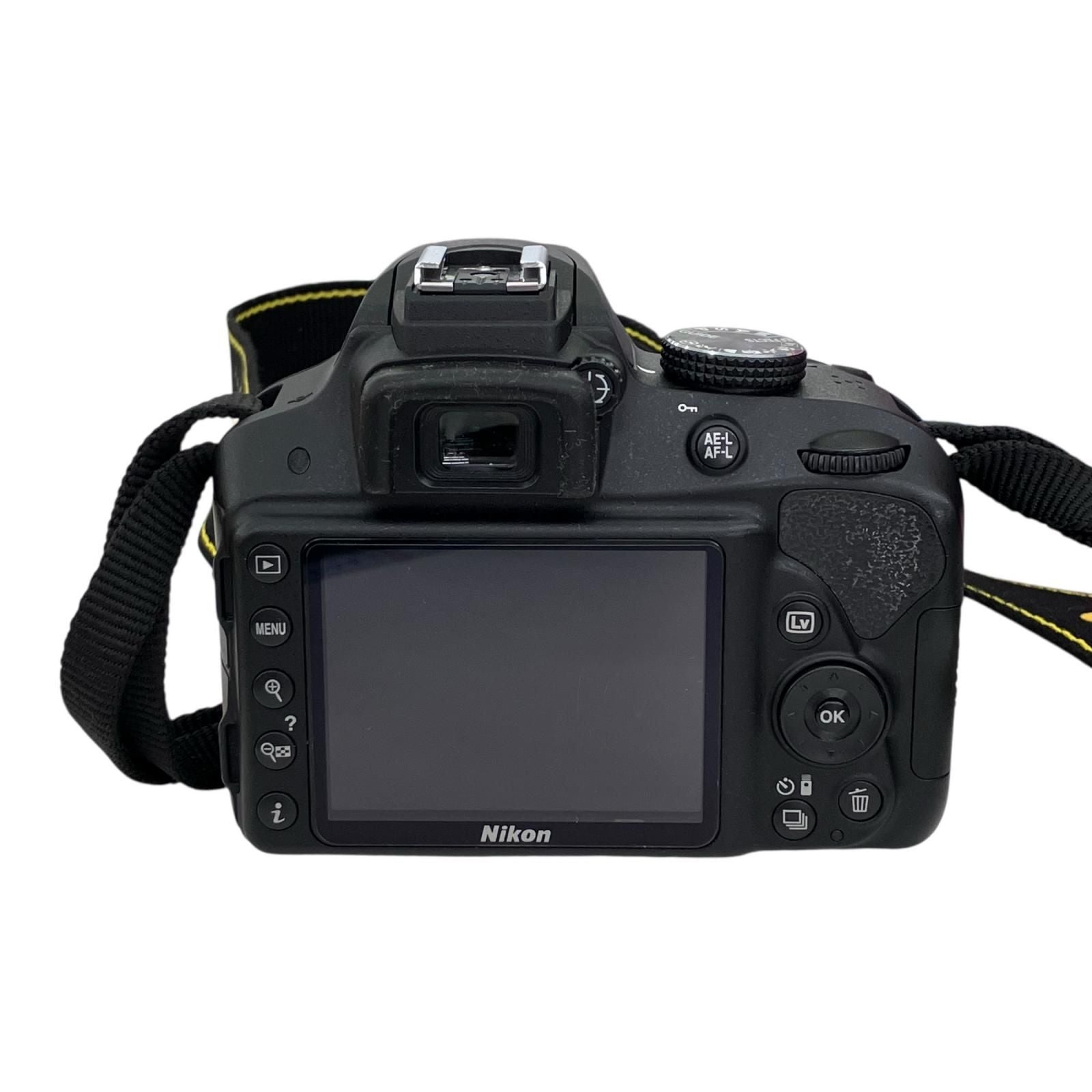 Nikon Digital Slr 186000 18-55Mm D3300