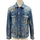 Calvin Klein Jeans G Jean Denim Jacket 100% L (Color)