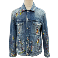 Calvin Klein Jeans G Jean Denim Jacket 100% L (Color)