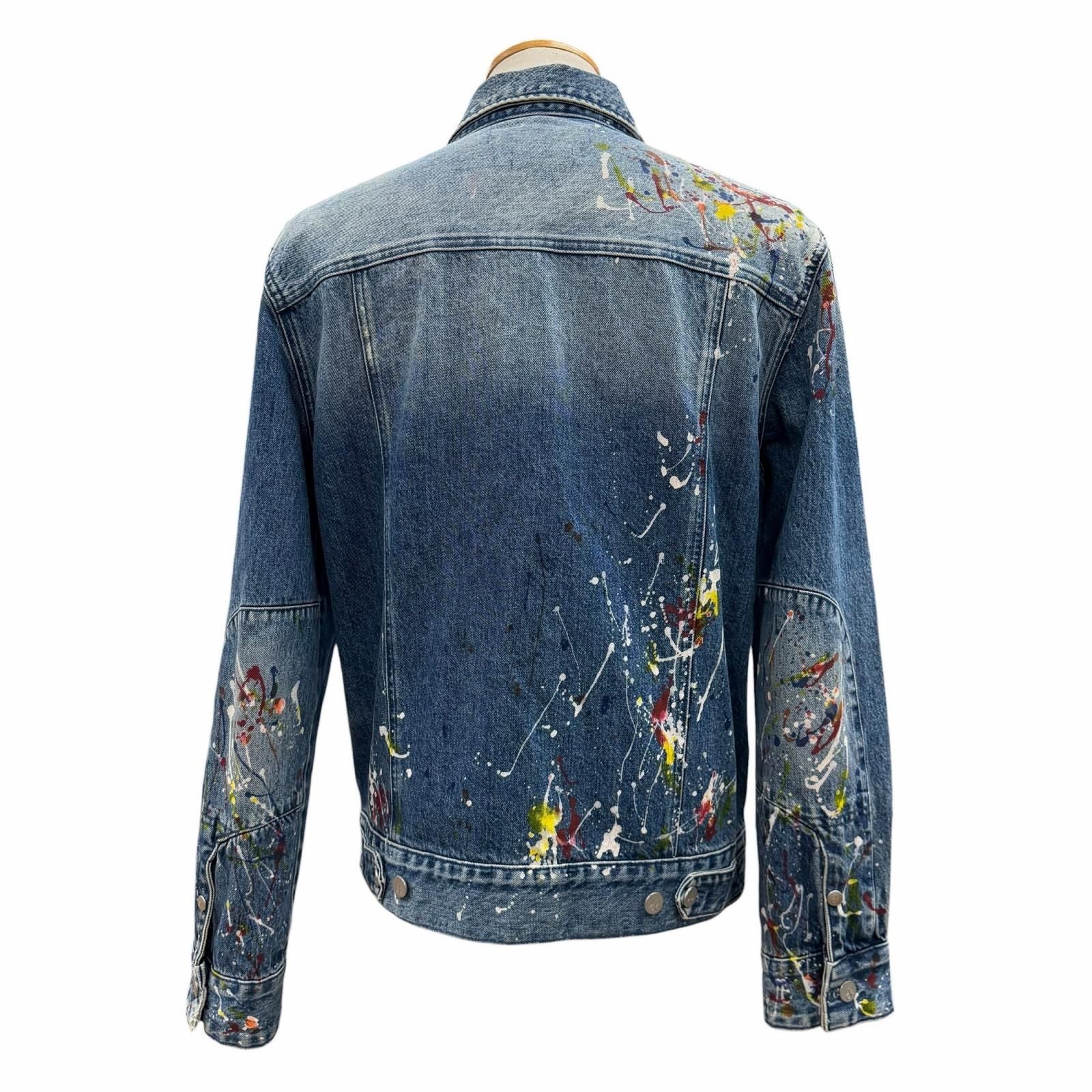 Calvin Klein Jeans G Jean Denim Jacket 100% L (Color)