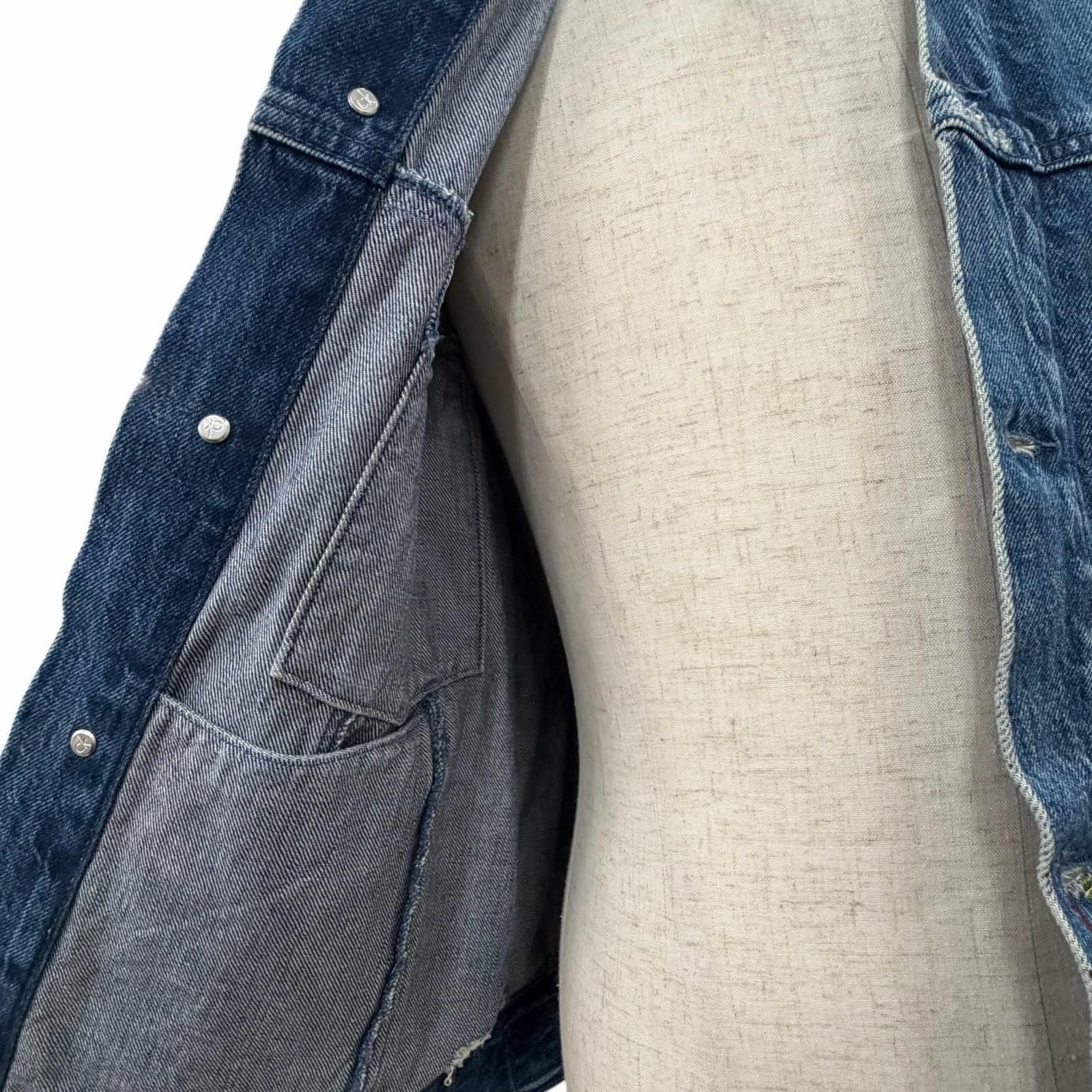 Calvin Klein Jeans G Jean Denim Jacket 100% L (Color)