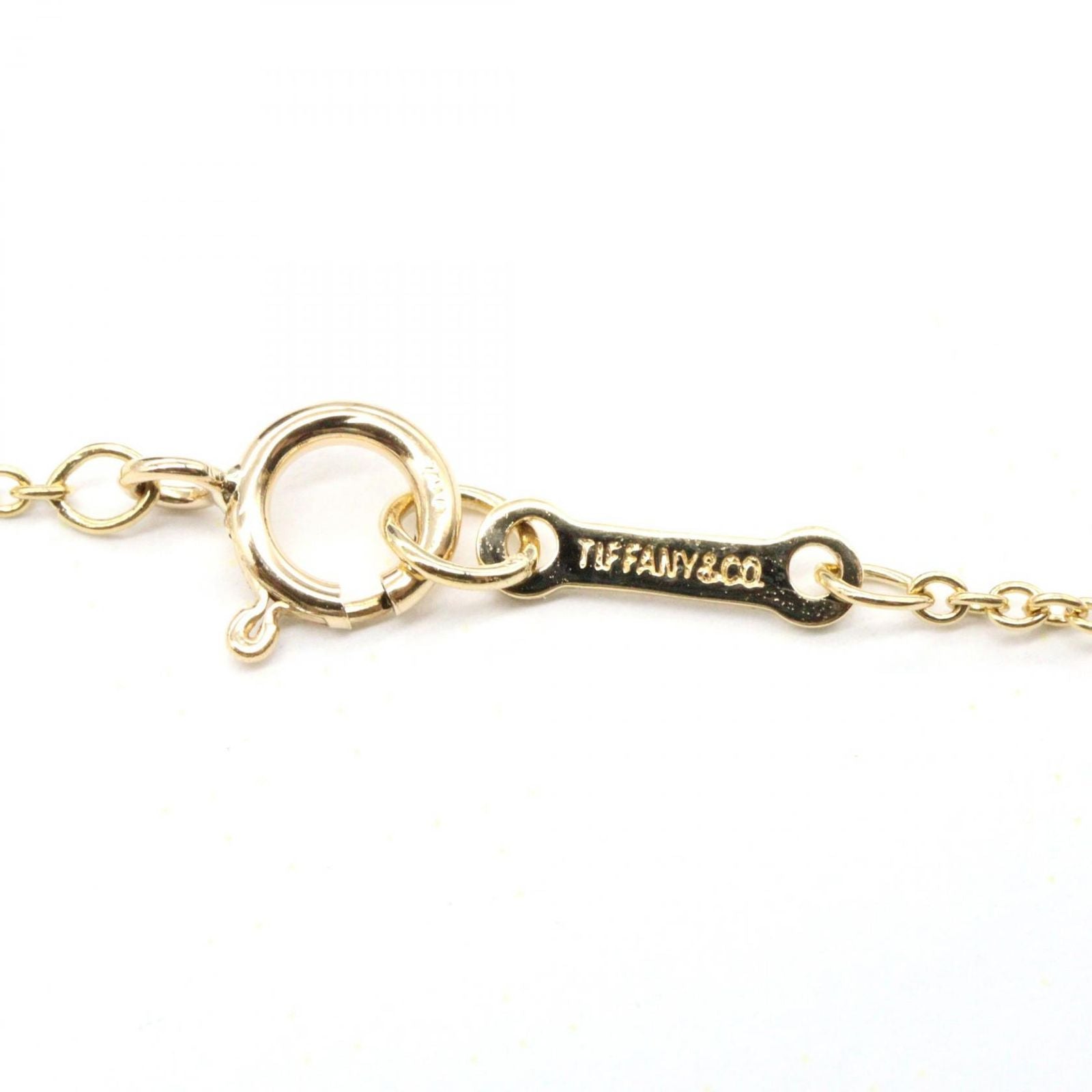 Tiffany Necklace Co 41.5 K18 Used A
