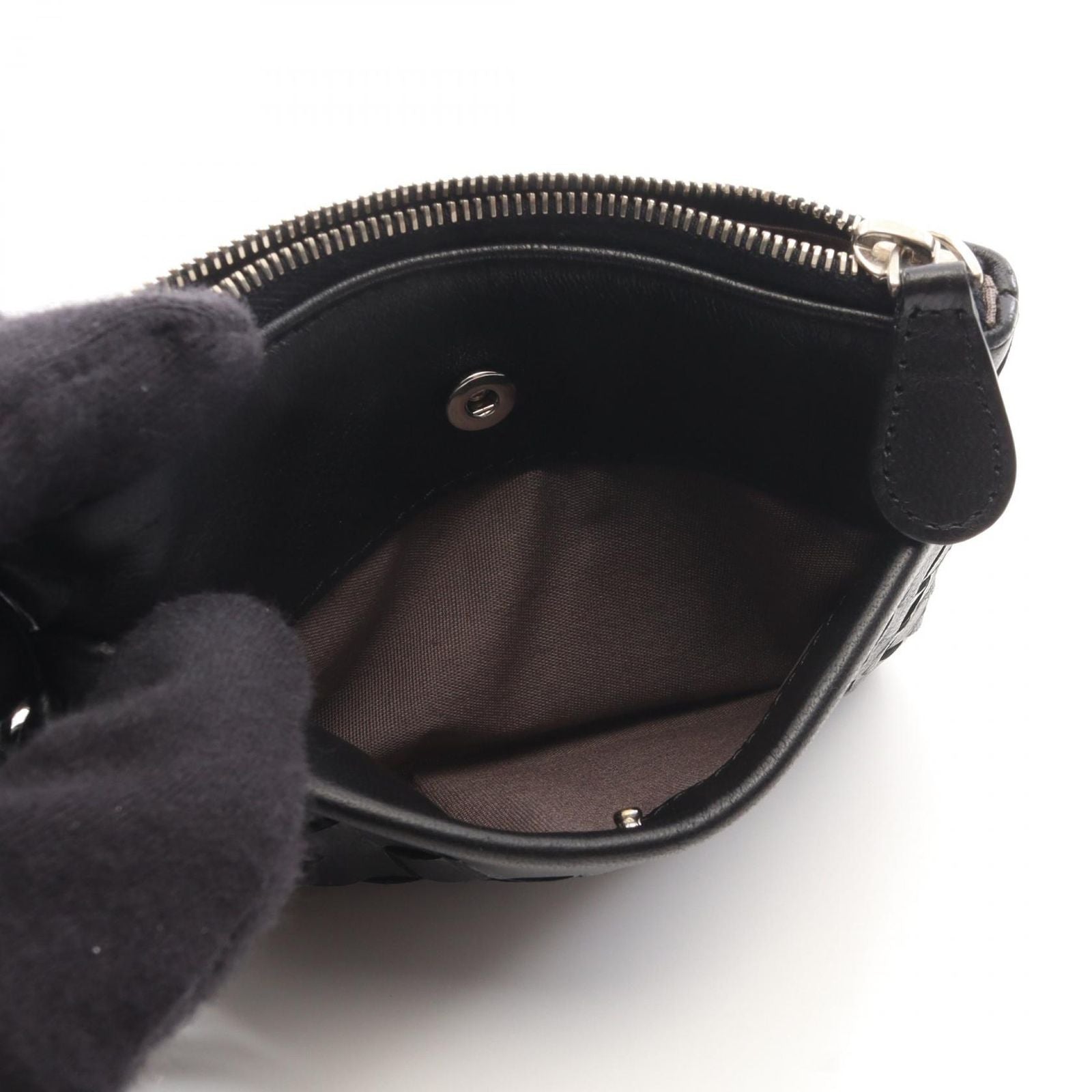 Bottega Veneta Coin Case Purse Used A