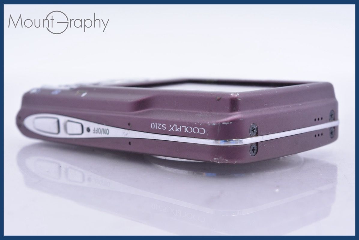 Compact Digital Camera Nikon Coolpix S210 3X #Yk6526