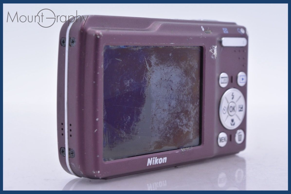 Compact Digital Camera Nikon Coolpix S210 3X #Yk6526
