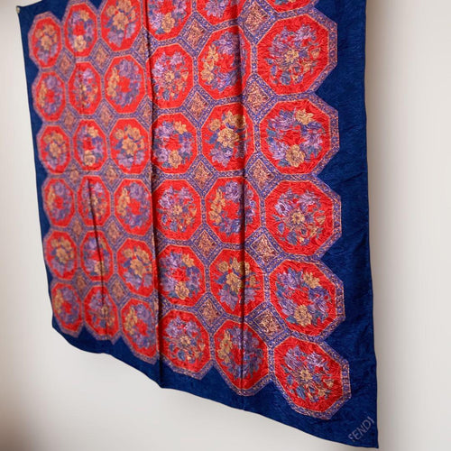 Fendi Bandanas Thin Scarves Vintage