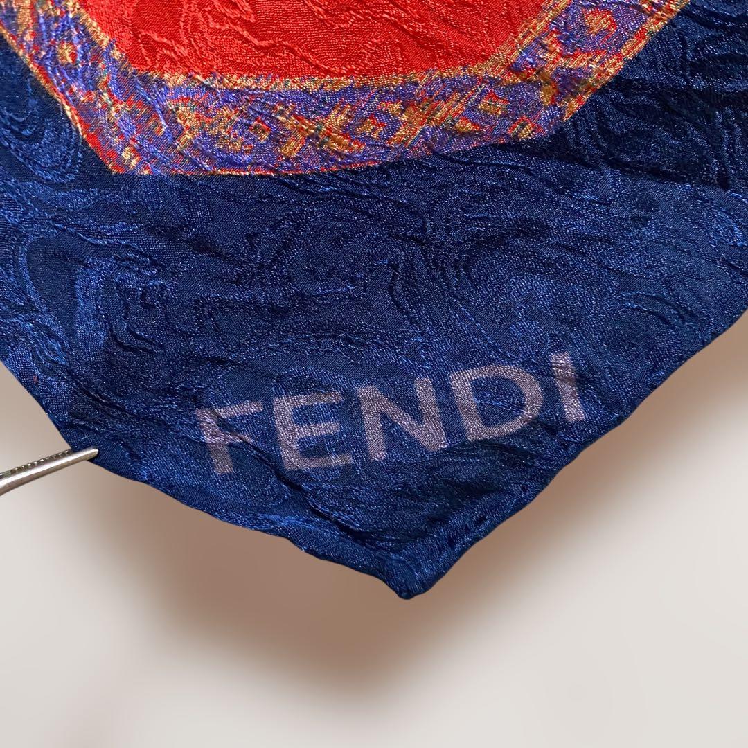 Fendi Bandanas Thin Scarves Vintage