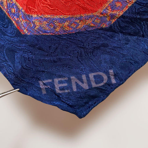 Fendi Bandanas Thin Scarves Vintage