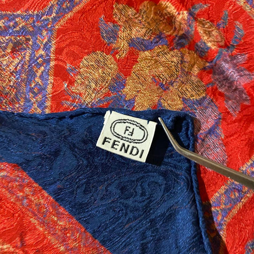 Fendi Bandanas Thin Scarves Vintage