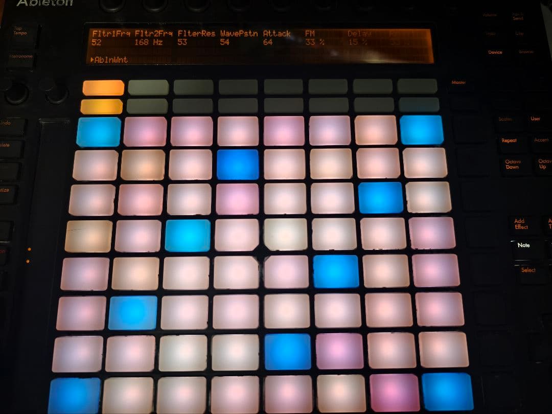 Ableton Midi Keyboard Pad Push
